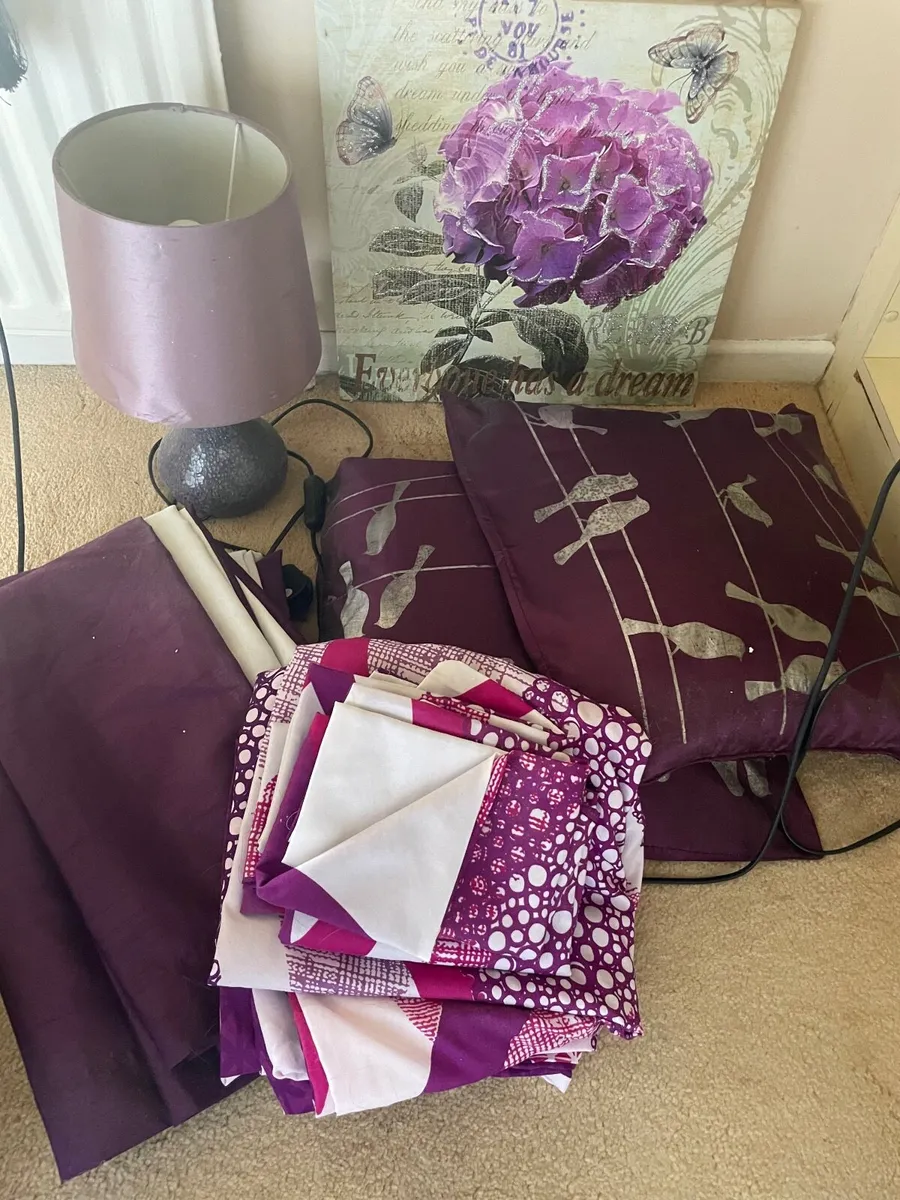 Purple Bedroom Set - Image 1