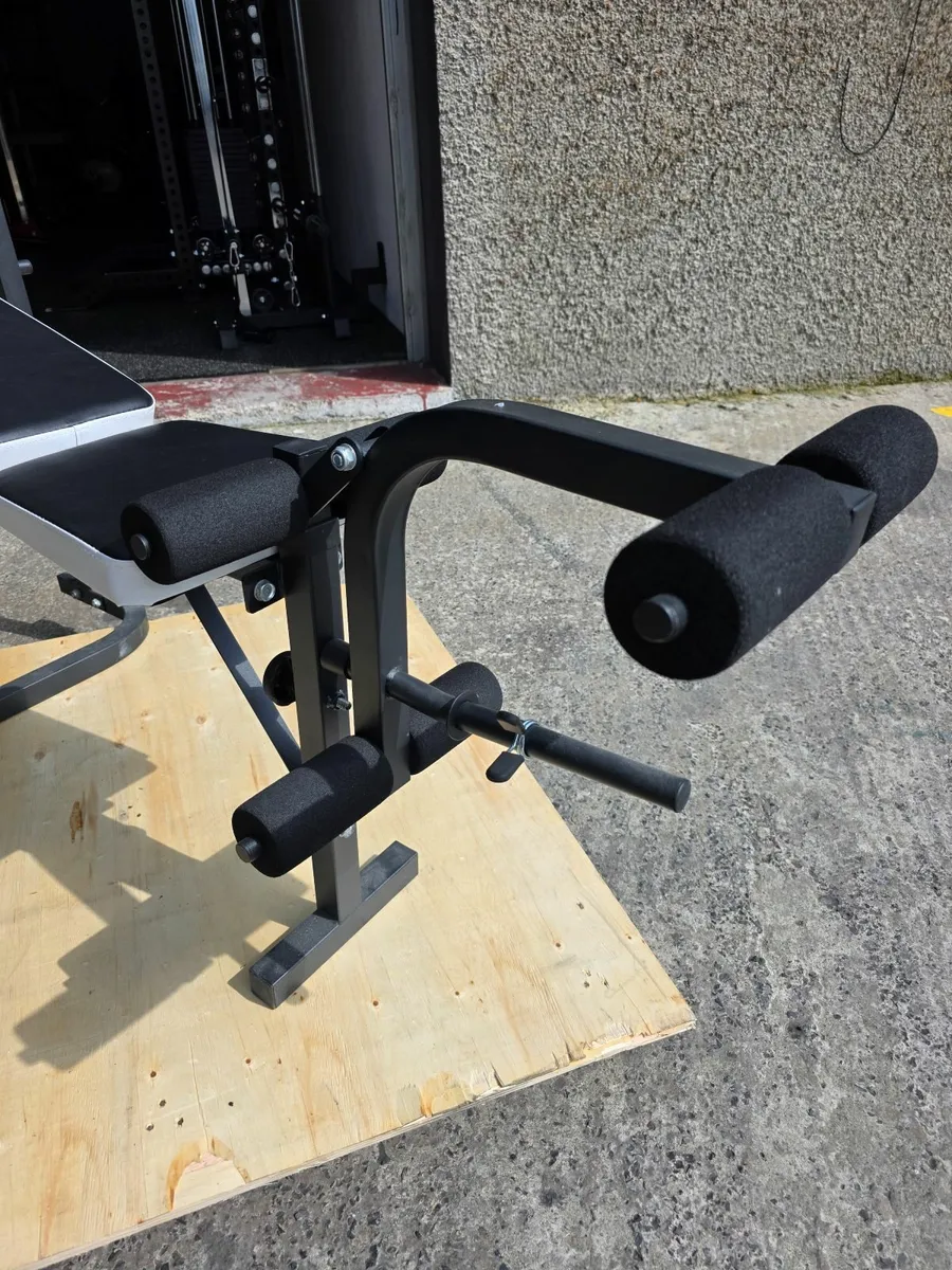 Home Weight Bench Hill Fitness Adjustable With Leg - Image 2