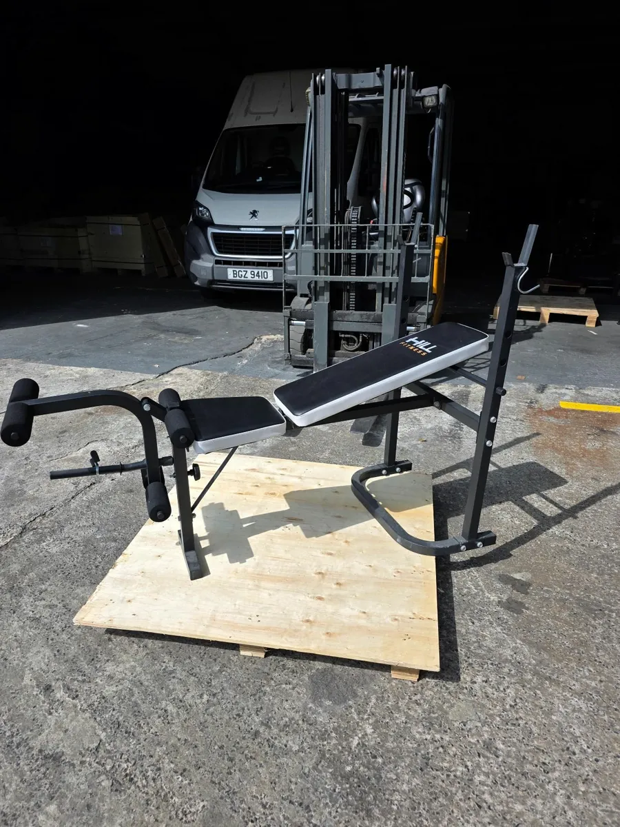 Home Weight Bench Hill Fitness Adjustable With Leg - Image 4