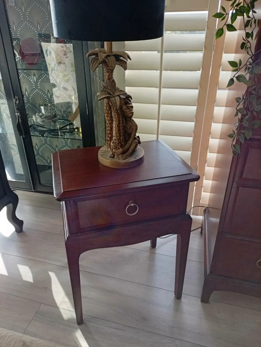 Mid century stag minstrel tallboy and 2 matching b - Image 4