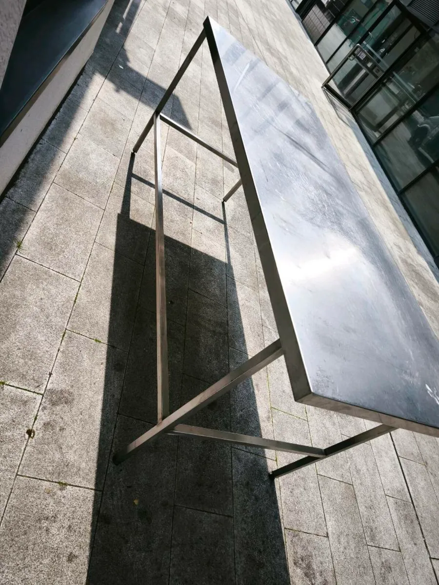 Stainless steel table/bench - Image 2