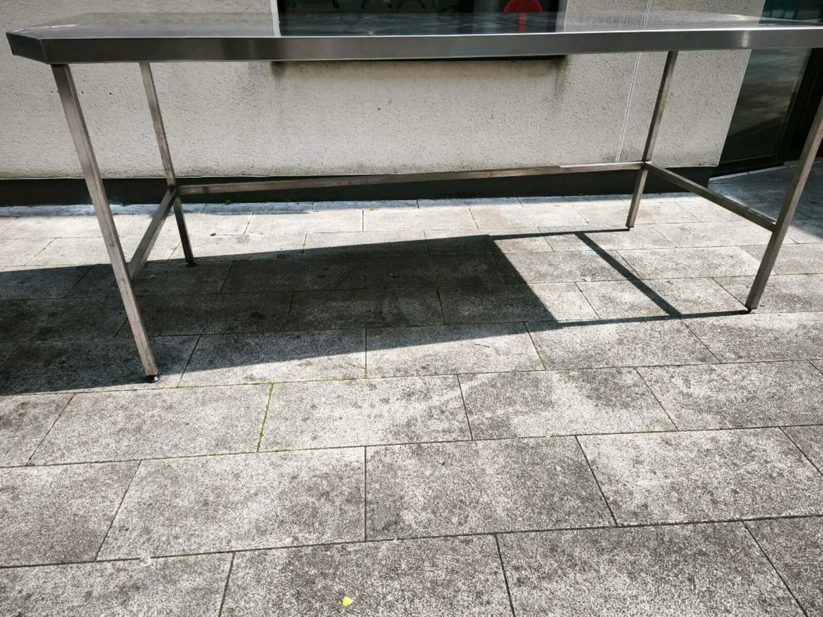 Stainless steel table/bench - Image 3
