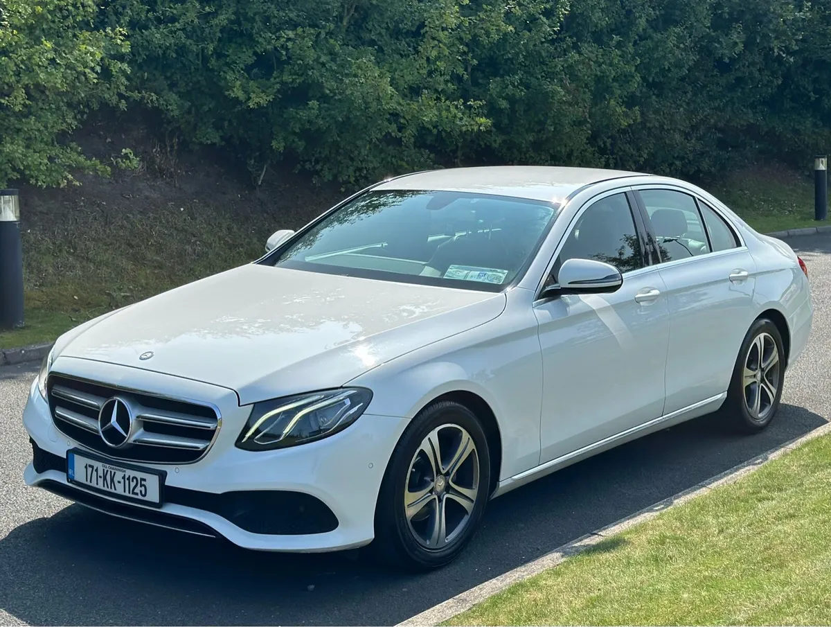 Mercedes Benz E-Class White 2017 - Image 2