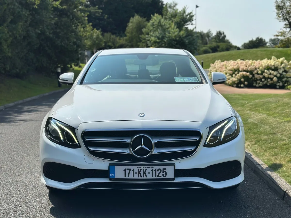 Mercedes Benz E-Class White 2017 - Image 3