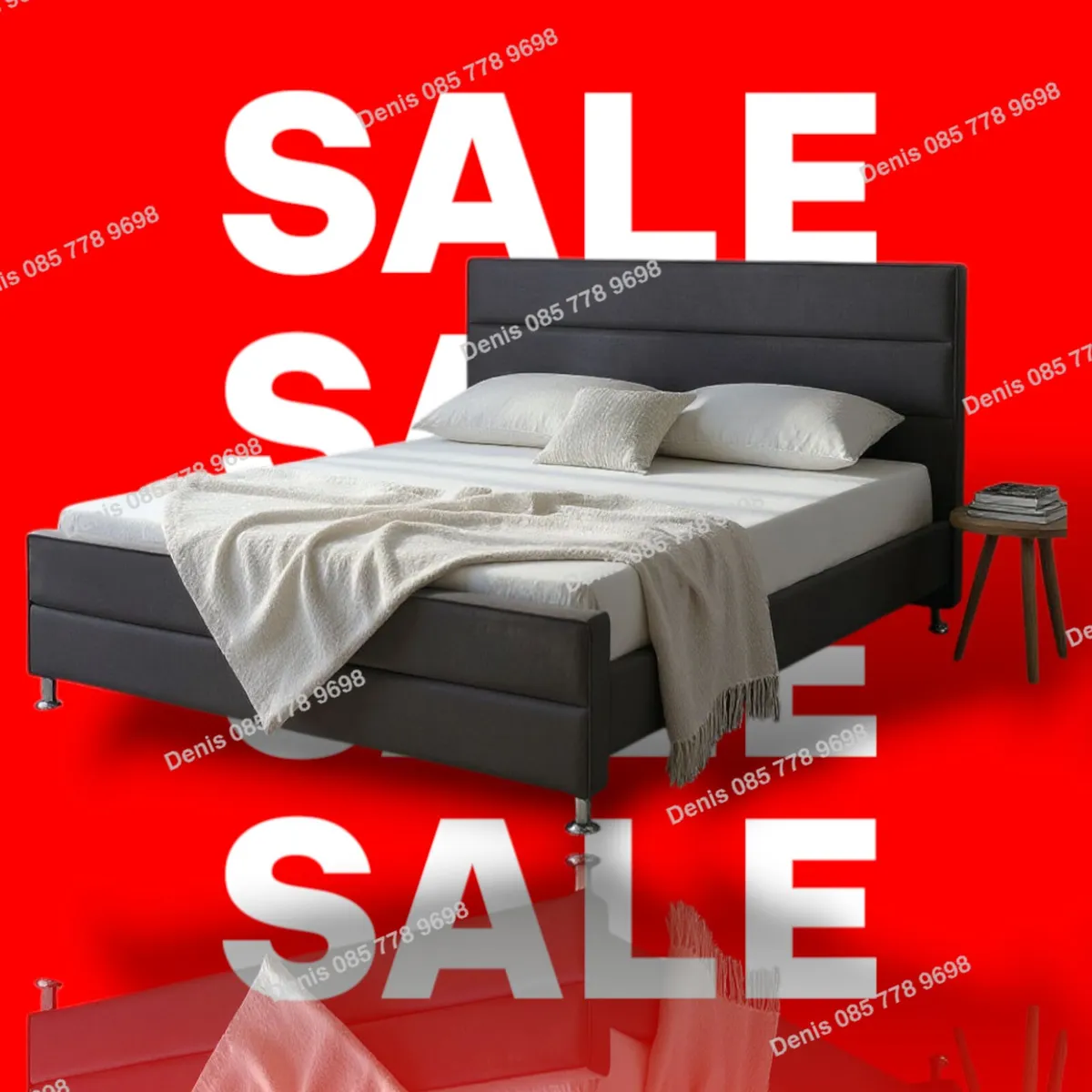 New Grey Fabric Bedframes - Image 1