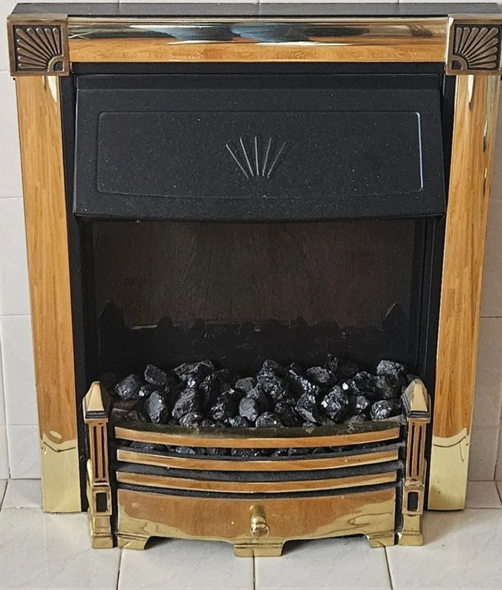 Free standing Fireplace with Electric fire - Image 4