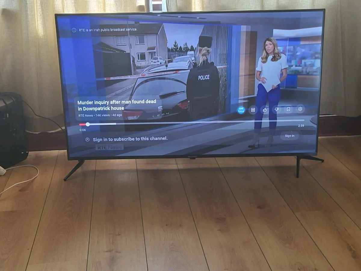 Smart tv 50inch 4k android sharp smart tv - Image 3