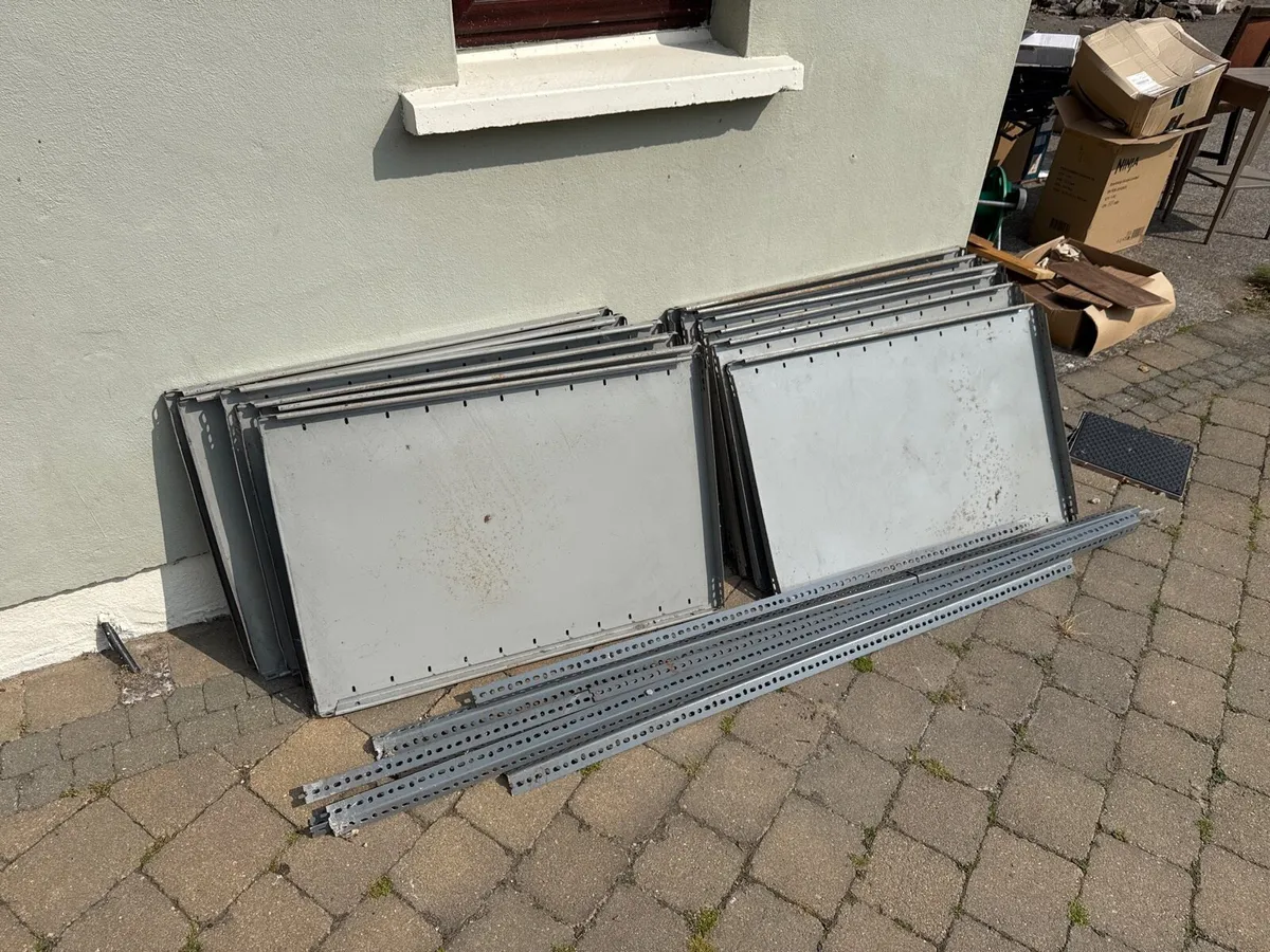 Steel Garage Shelving - Image 1