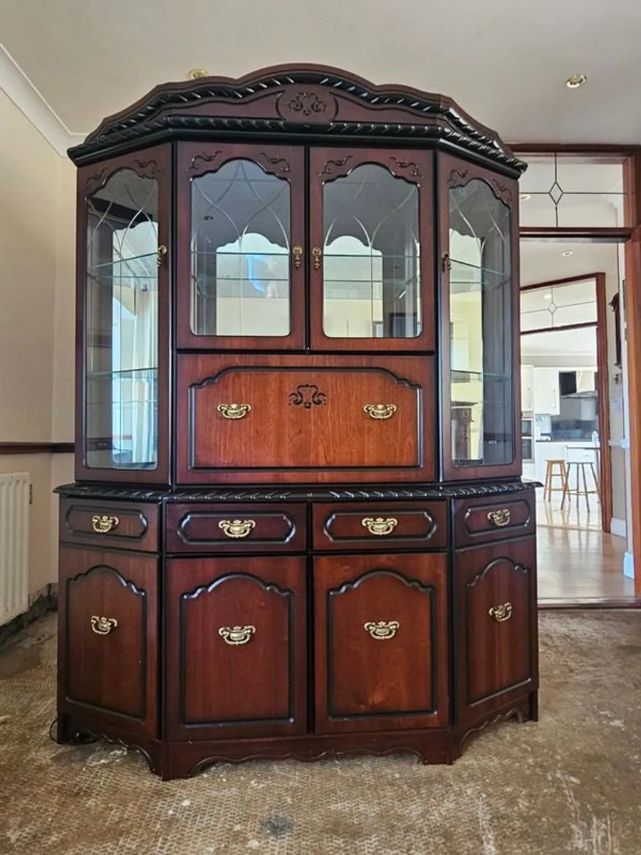 Free Standing Mahogany Cabinet - Image 1
