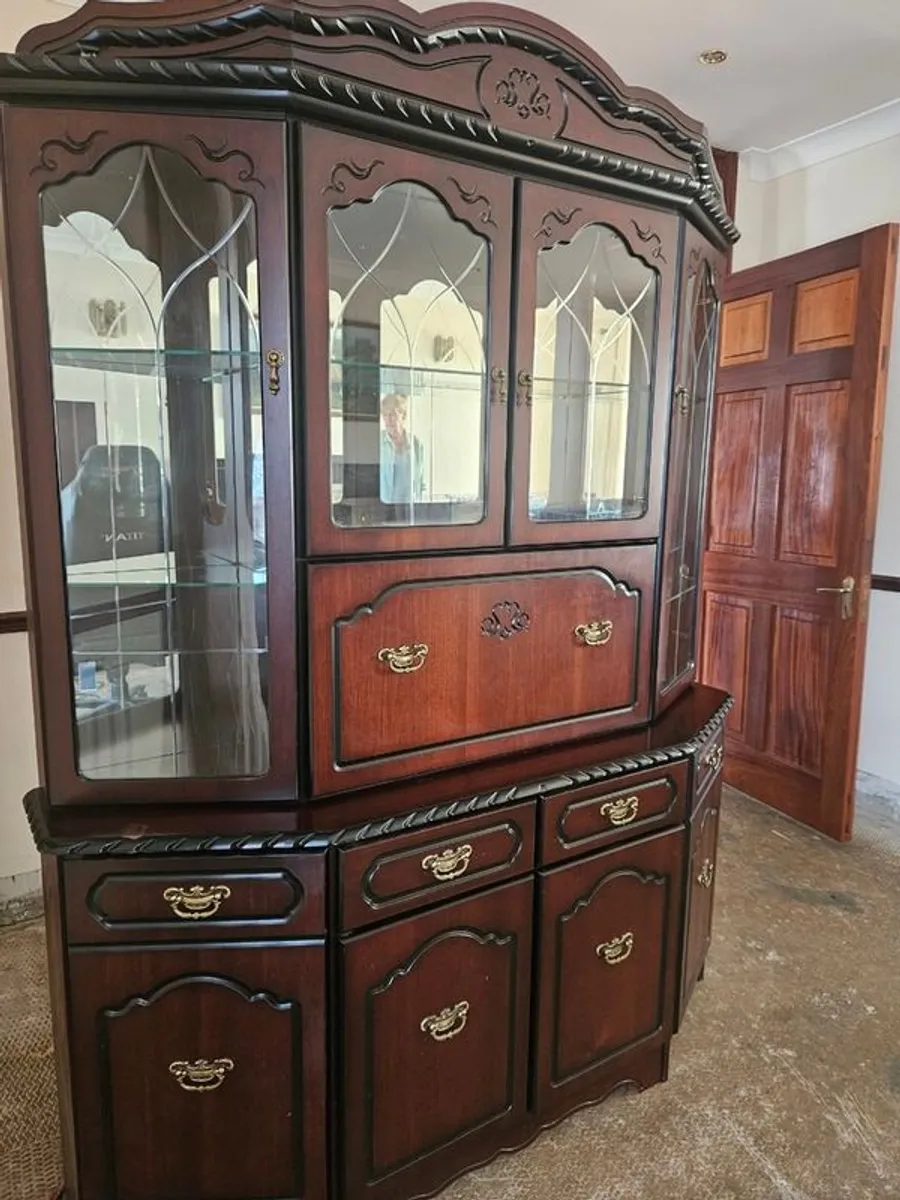Free Standing Mahogany Cabinet - Image 4