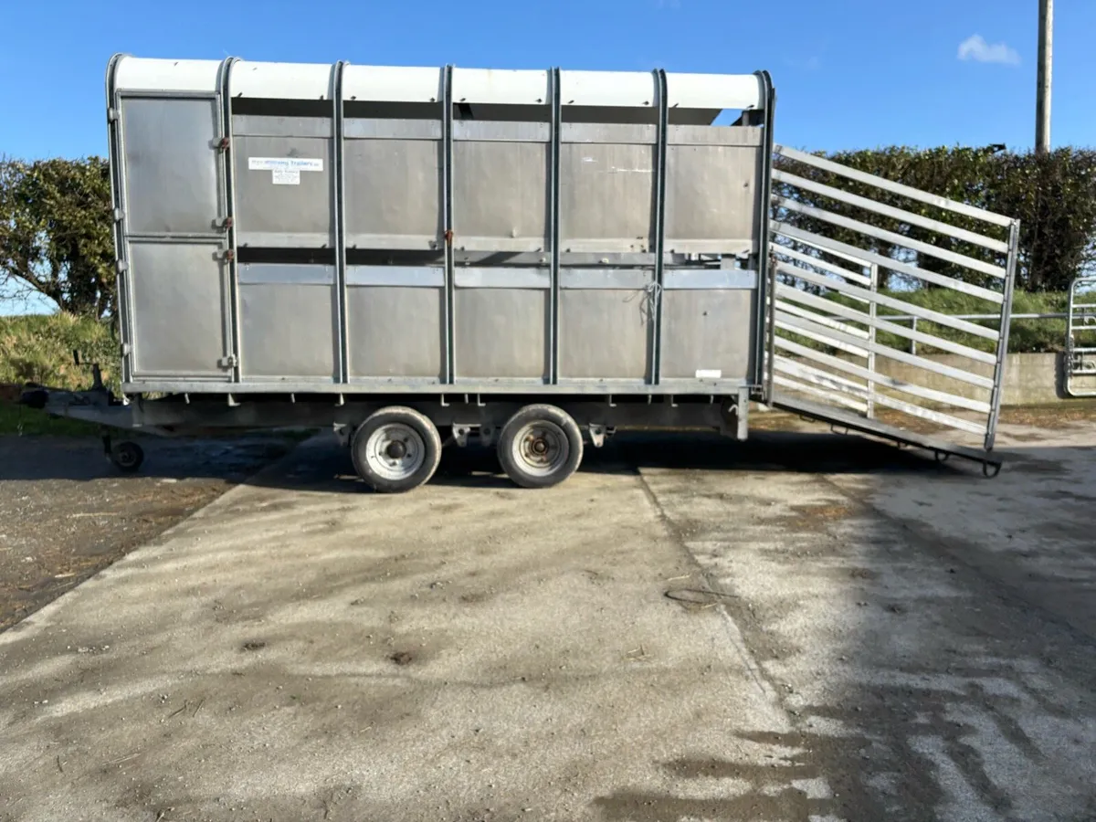 Ifor Williams 12 x 6’6 cattle trailer - Image 1