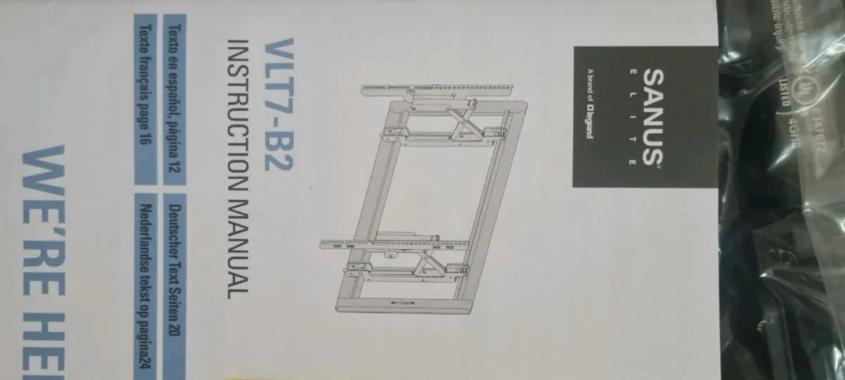 SANUS ADVANCED TILT4D 42"-90" - Image 3