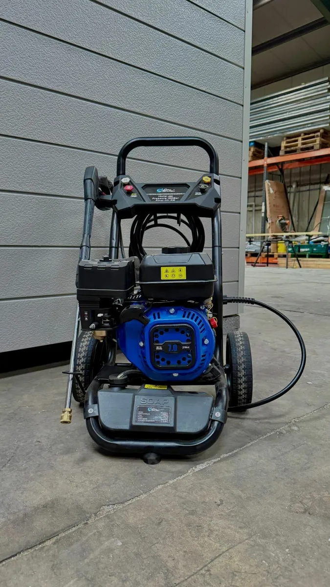 PETROL PRESSURE WASHER 200 BAR ALUMINIUM PUMP 7HP - Image 1