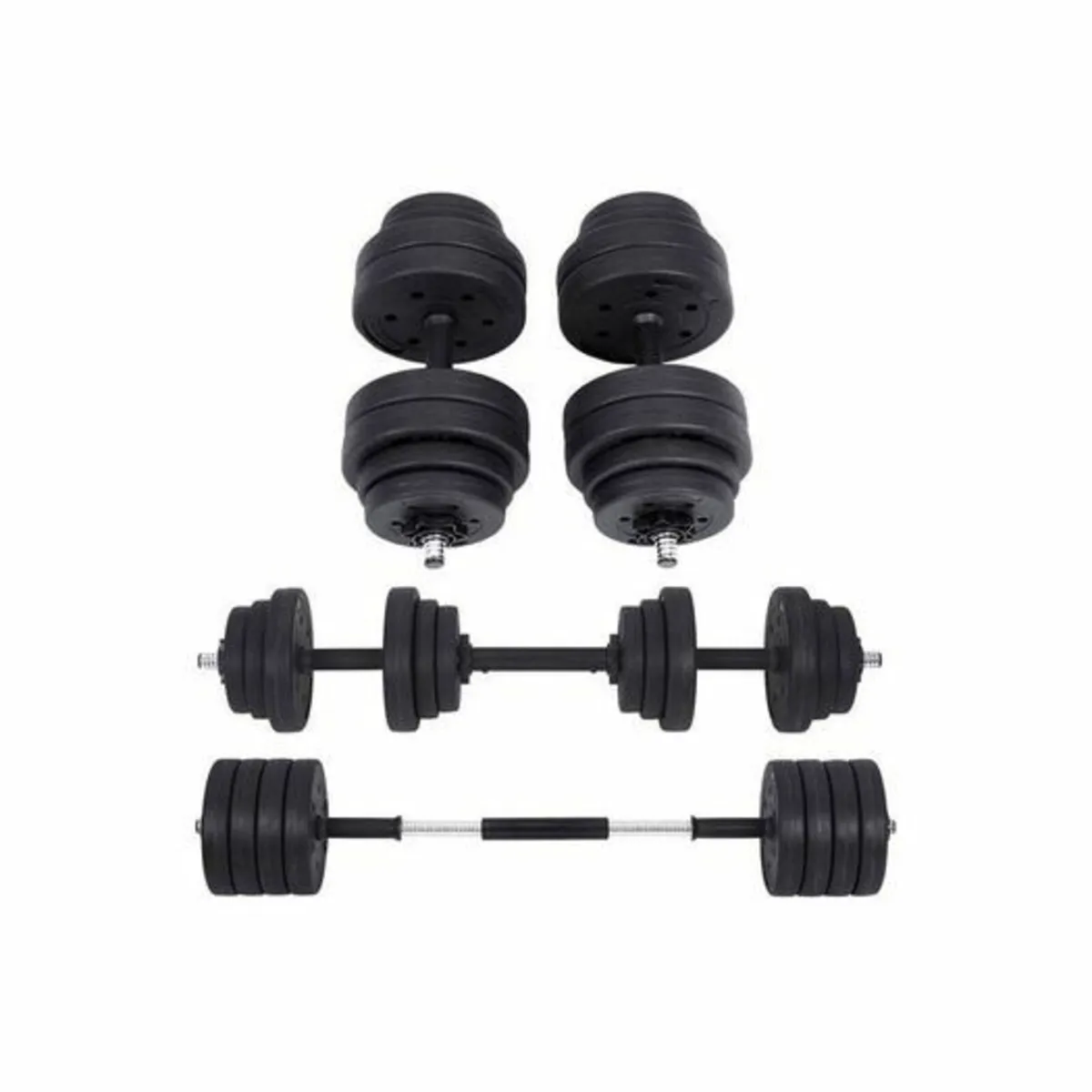 Dumbbell Set 2 x 15 kg Total 30kg - Image 1