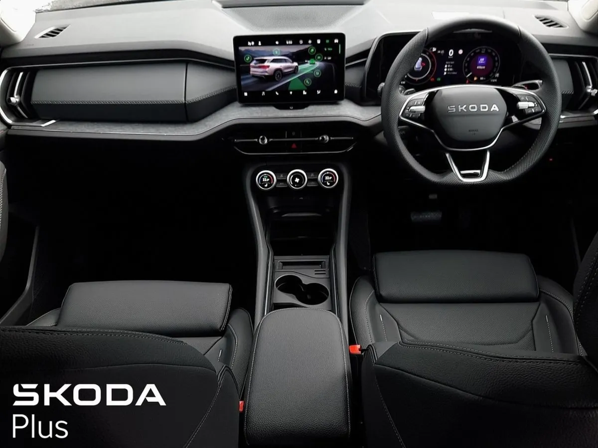 Skoda Kodiaq  full Black Leather winter Pack elec - Image 2