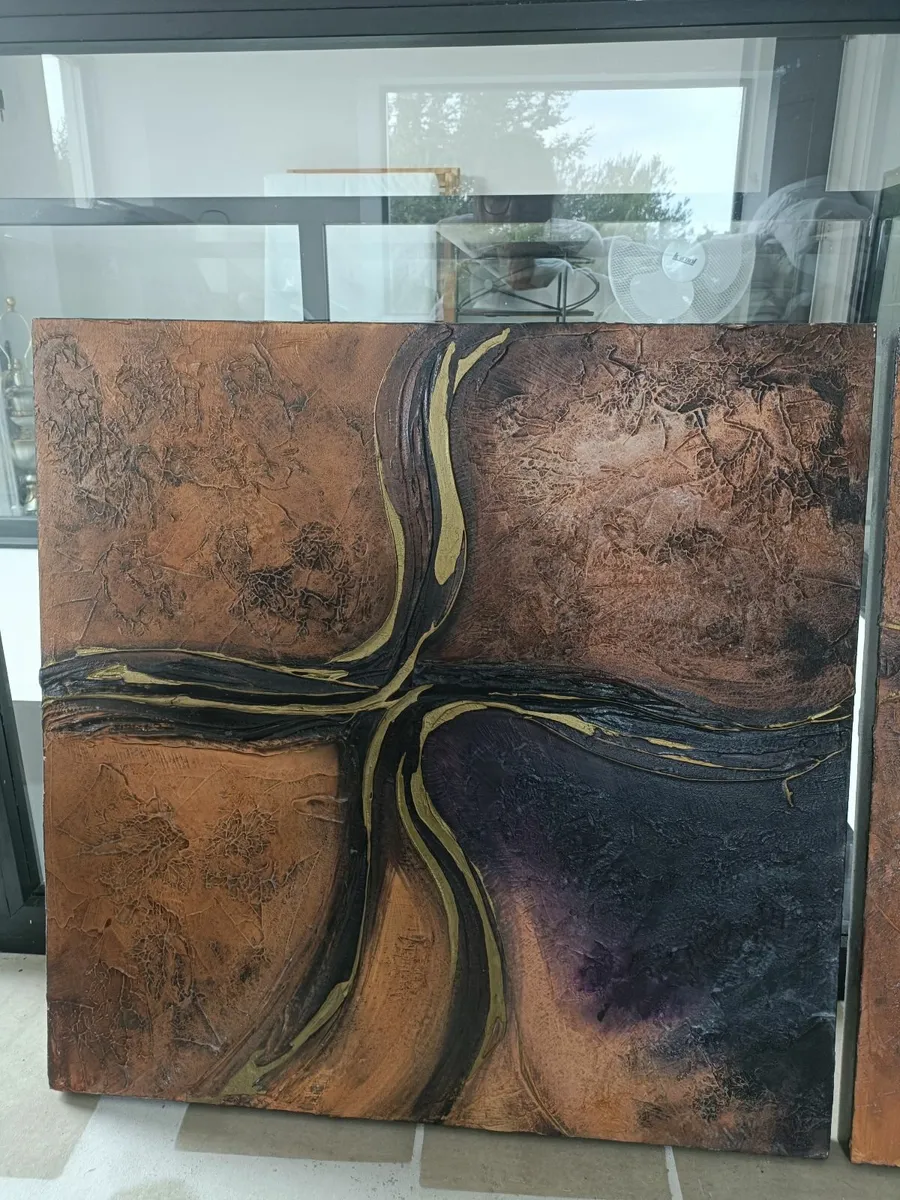 2 x canvas wall art - Image 2