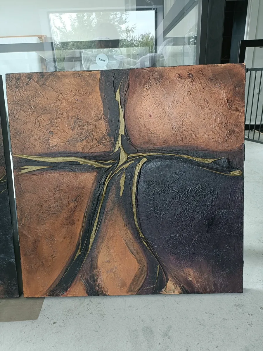 2 x canvas wall art - Image 3