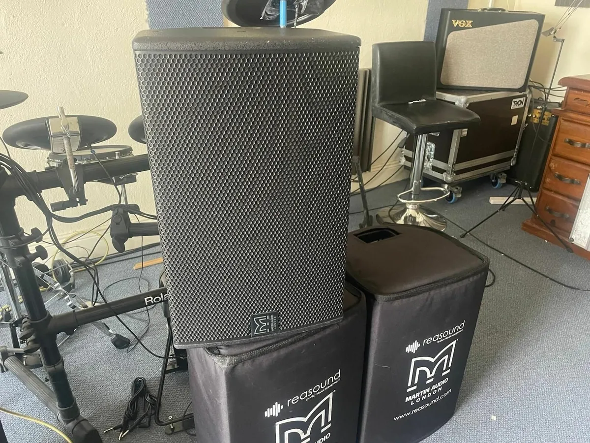Martin Blackline x10 speakers - Image 3