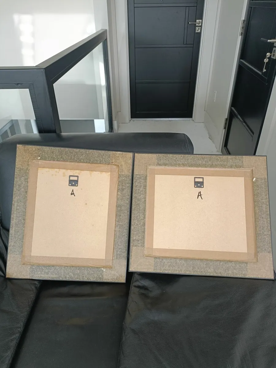 2 x black and gold framed scene pictures. - Image 4