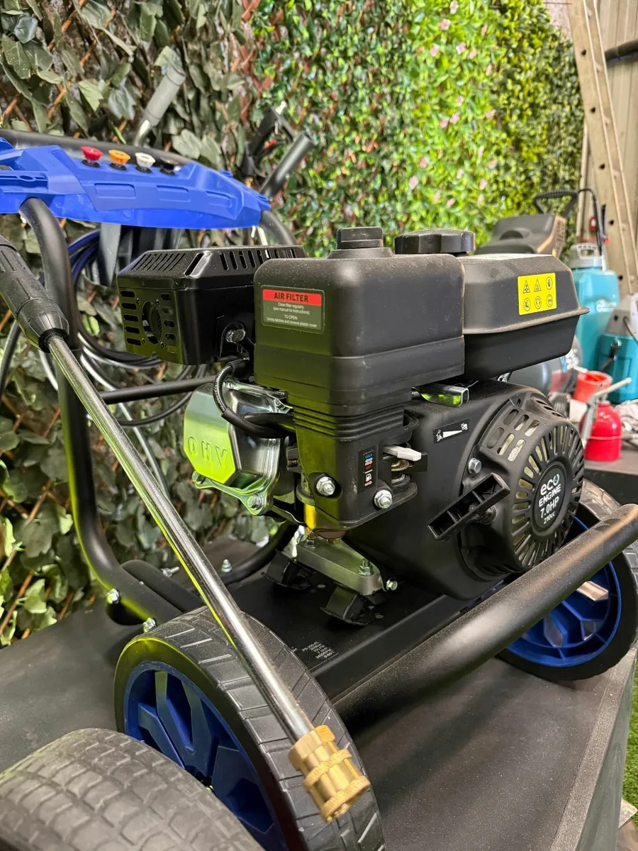 PETROL POWER WASHER 7HP 2900PSI ALUMINIUM PUMP - Image 1