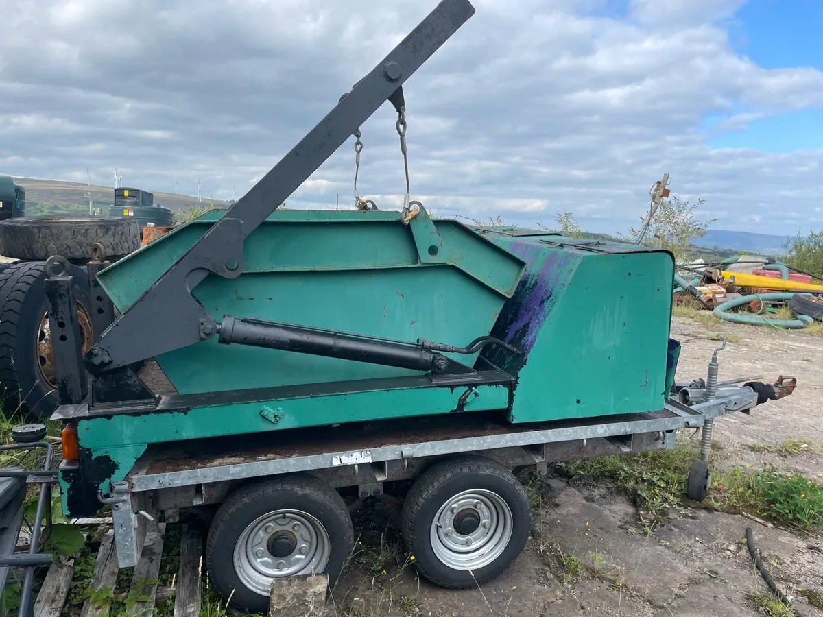 Mini skip equipment/trailer - Image 2
