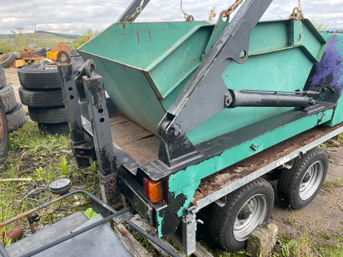 Mini skip equipment/trailer - Image 3