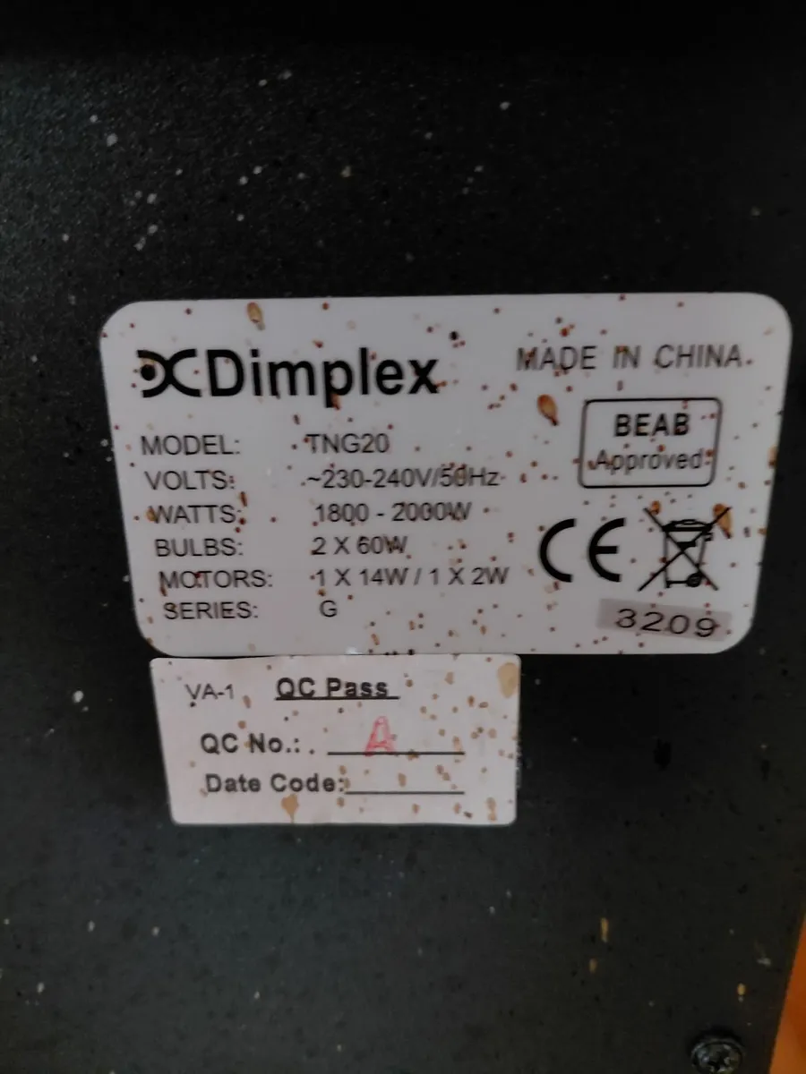 Dimplex Electric coal effect fire - Image 3