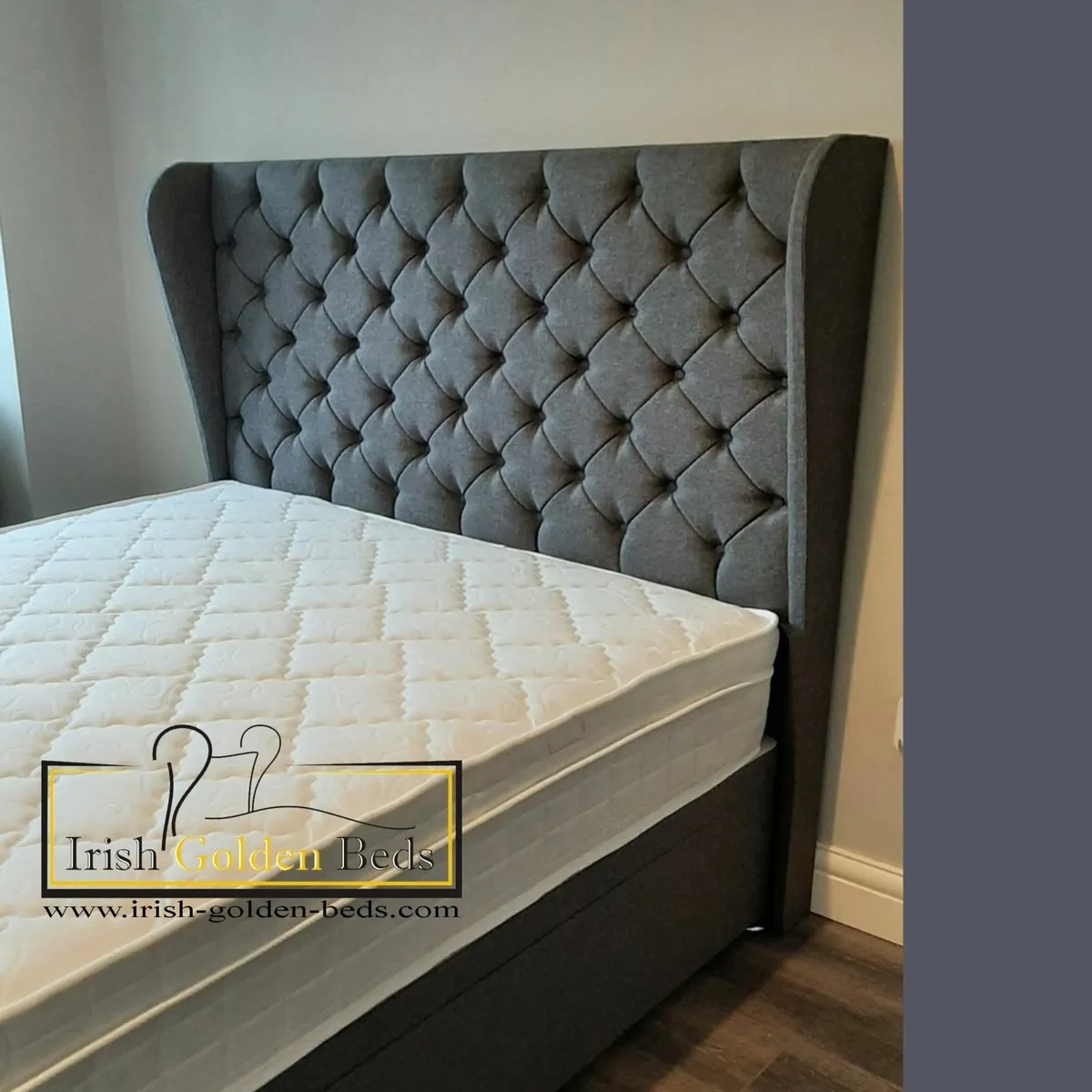 bed frame and headboard, free delivery - Image 4