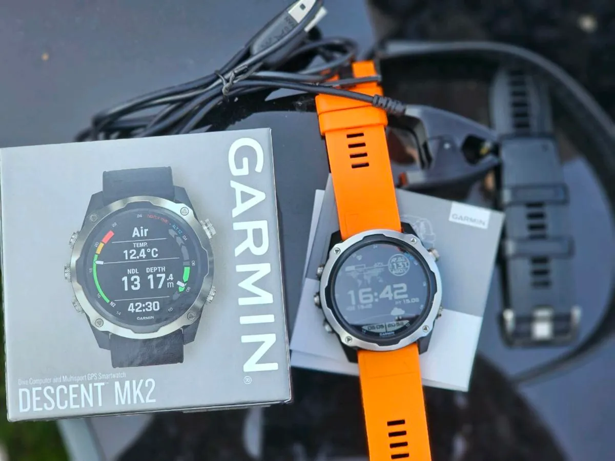 Garmin Descent Mk2 GPS Smartwatch - Image 1