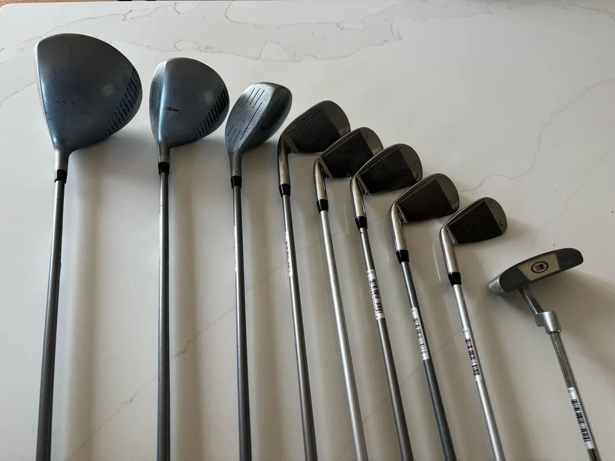 US Kids Golf 60” 11yrs+ Golf Set - 9 Clubs - Image 1