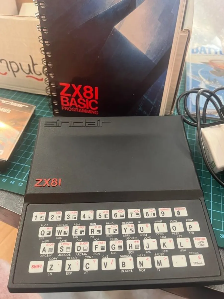 ZX81 Sinclair - 1st Home Computer Rare - Image 2