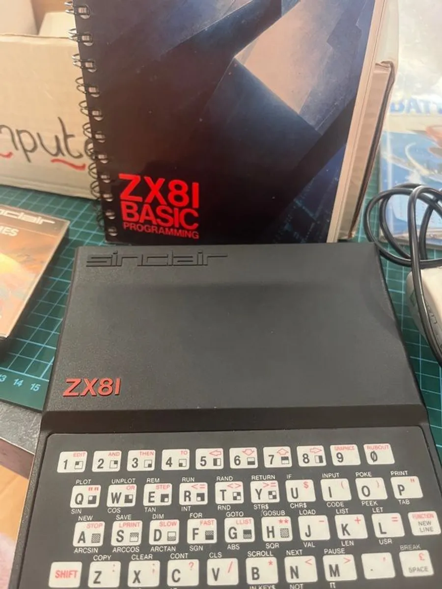 ZX81 Sinclair - 1st Home Computer Rare - Image 4