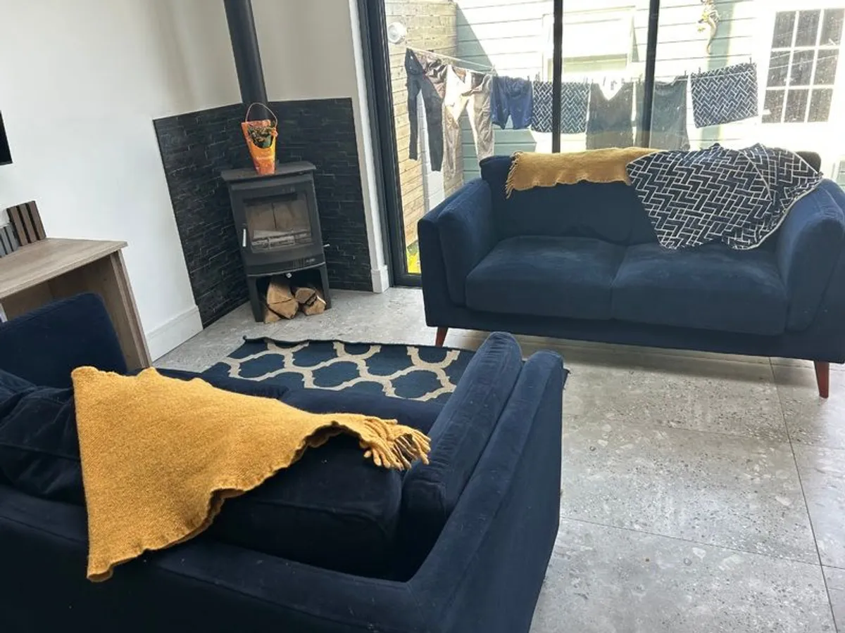 Two x Two Seater Sofas - Image 1