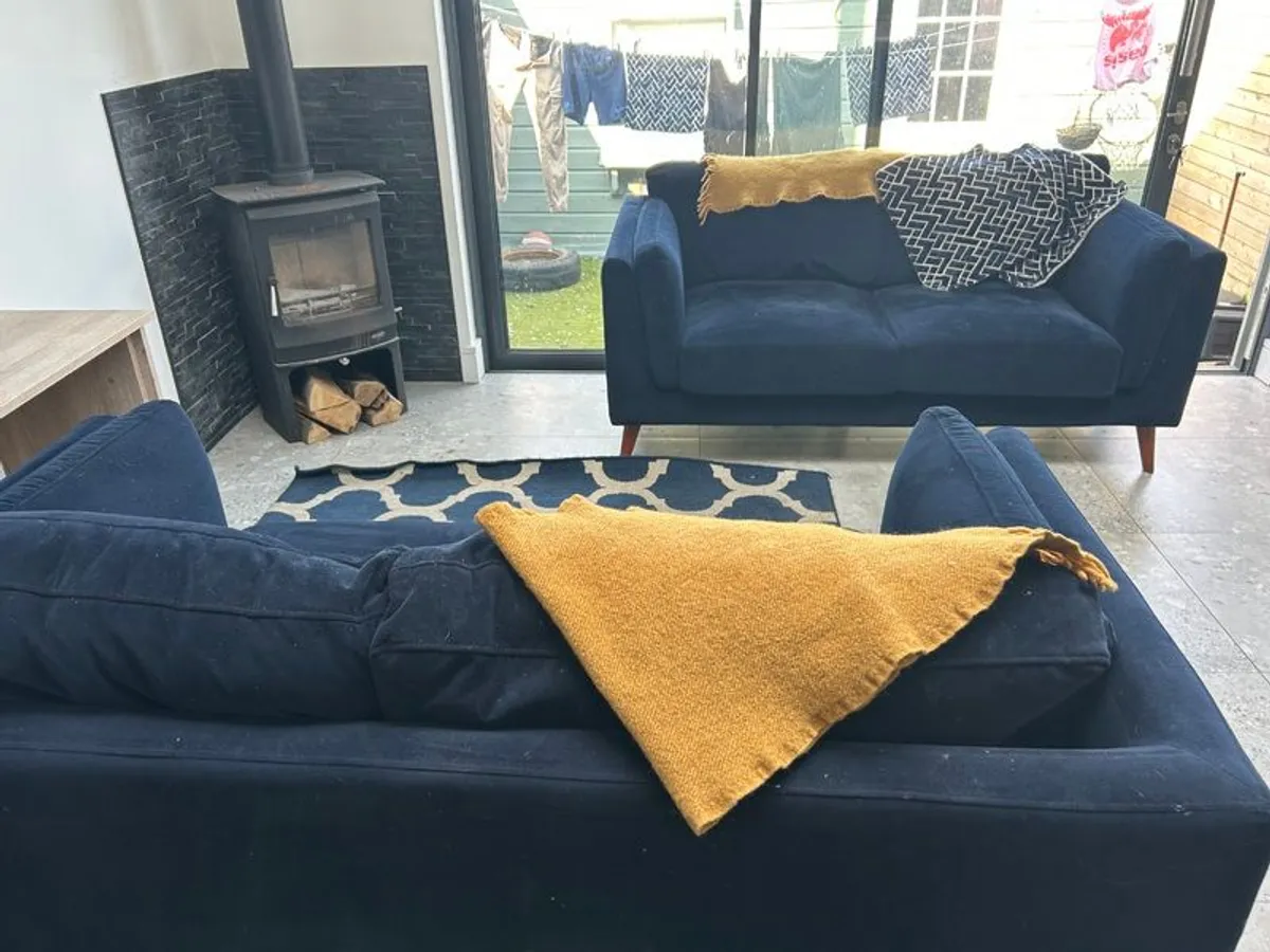 Two x Two Seater Sofas - Image 3