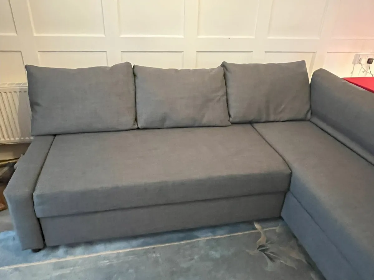 Sofa Bed with storage - Image 1