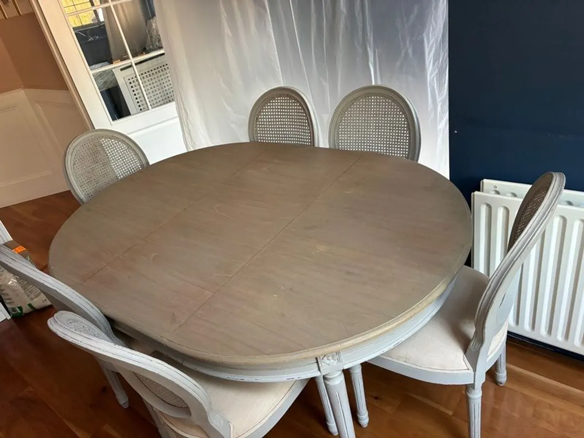 Dining Table & 6 Chairs - Image 4