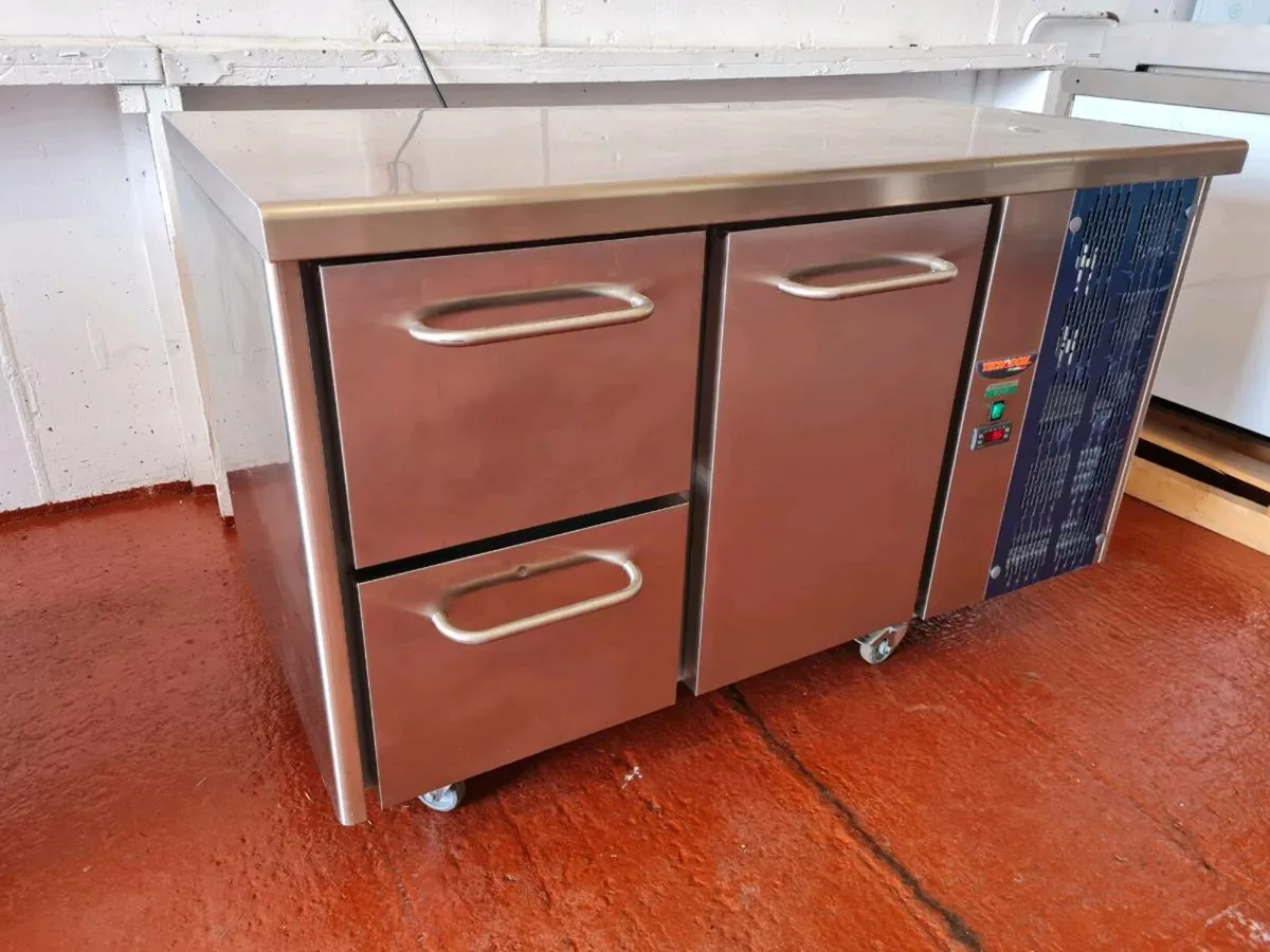 Tecnodom Counter Fridge and Freezer - Image 1