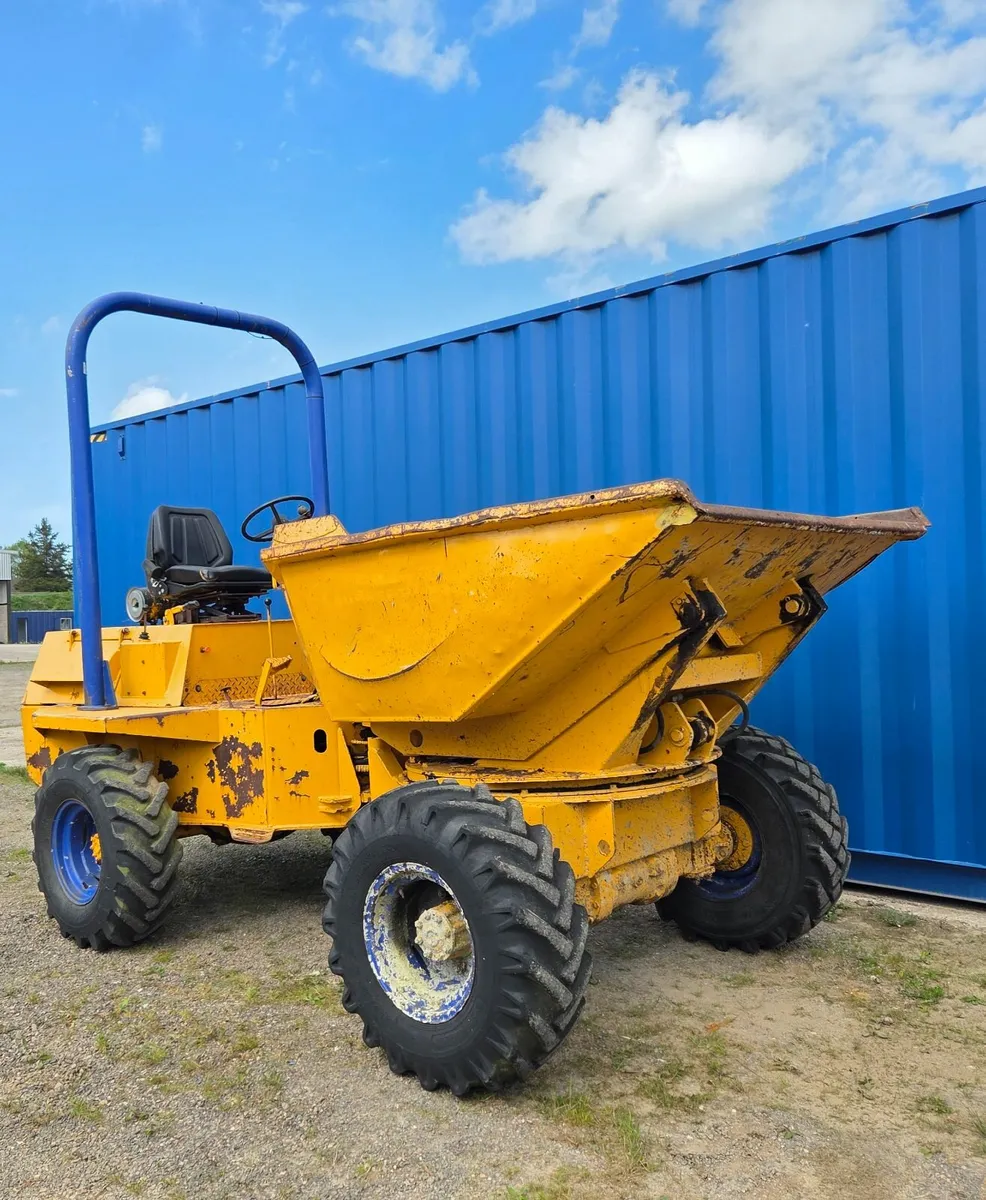 Benford 3ton Swivel Skip Dumper - Ready for work! - Image 2