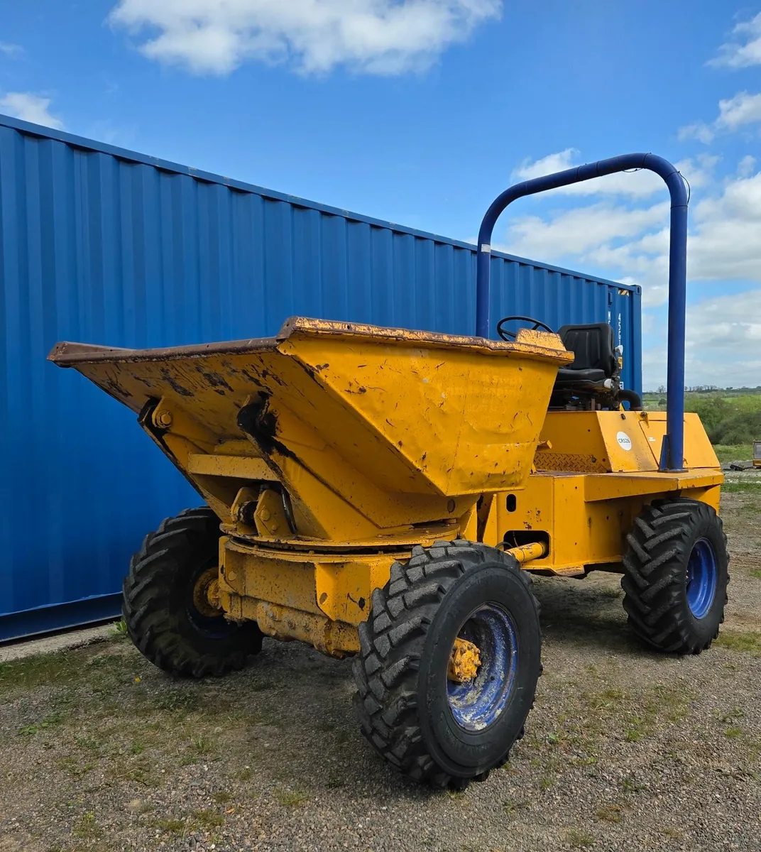 Benford 3ton Swivel Skip Dumper - Ready for work! - Image 1