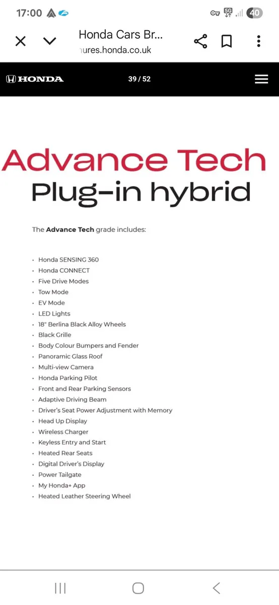2024 Honda CRV PHEV Advance Sport - Image 3