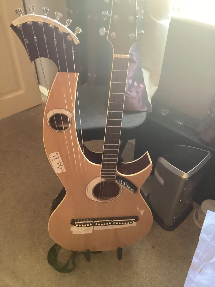 feeling harp guitar electric acoustic. - Image 1