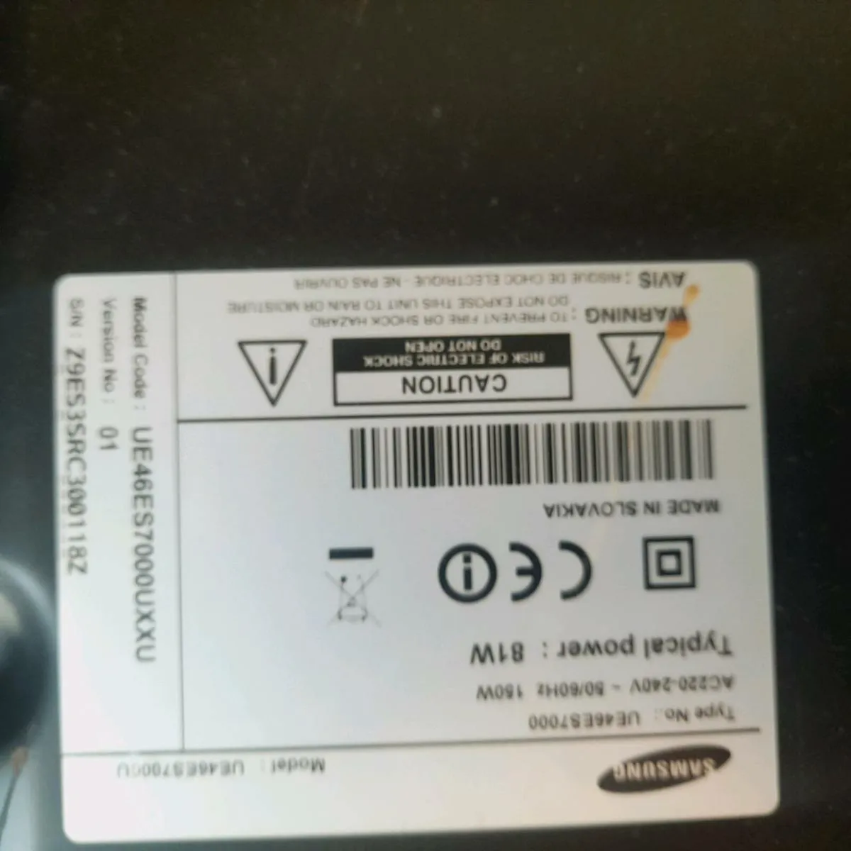 Samsung UE46ES7000 - 46" - 7 Series 3D LED TV with - Image 2