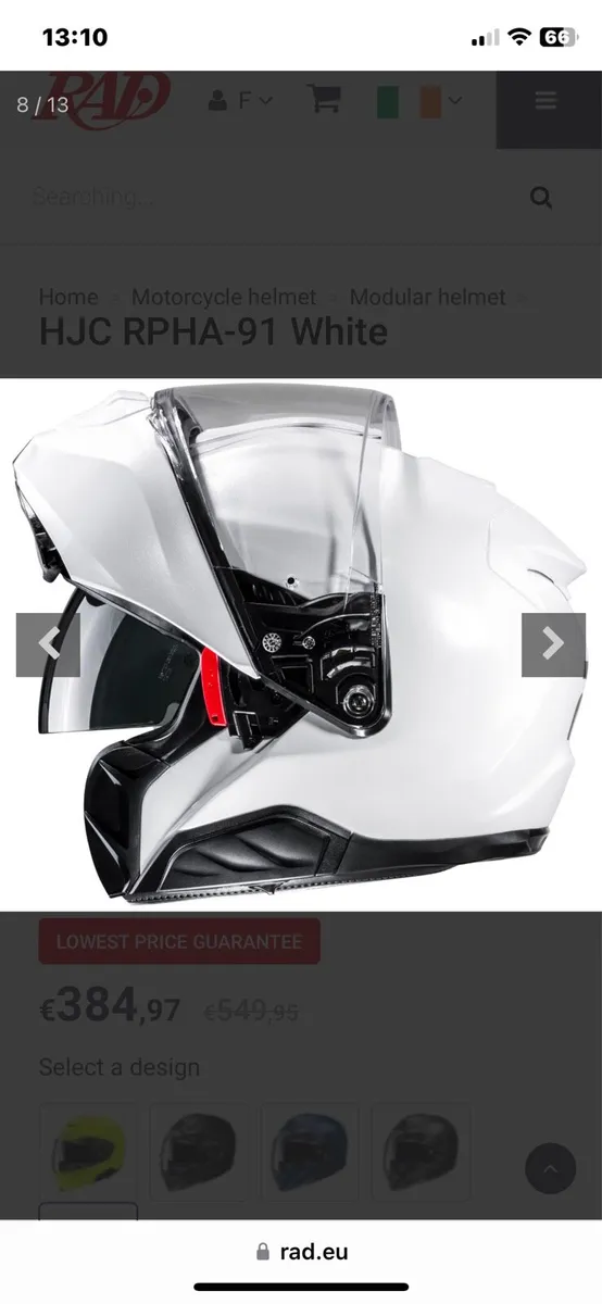 Helmet HJC rapha91 modular - Image 2