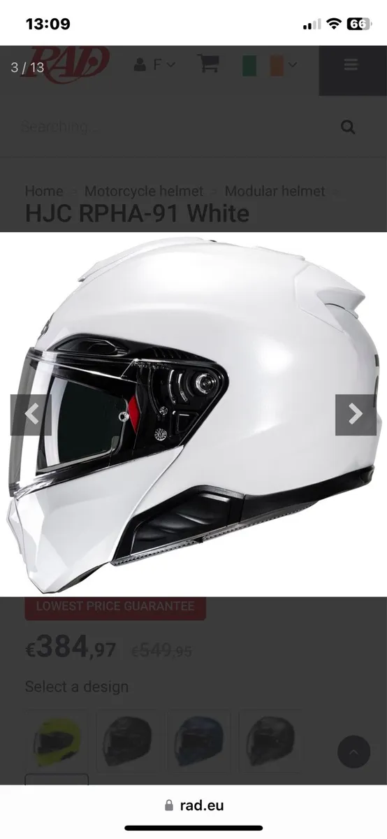 Helmet HJC rapha91 modular - Image 3