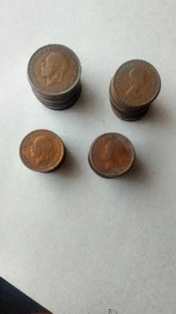 Vintage English coins