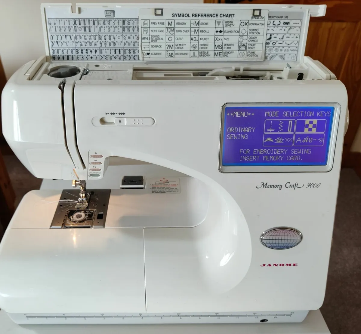 Sewing machine Janome mc 9000 - Image 1