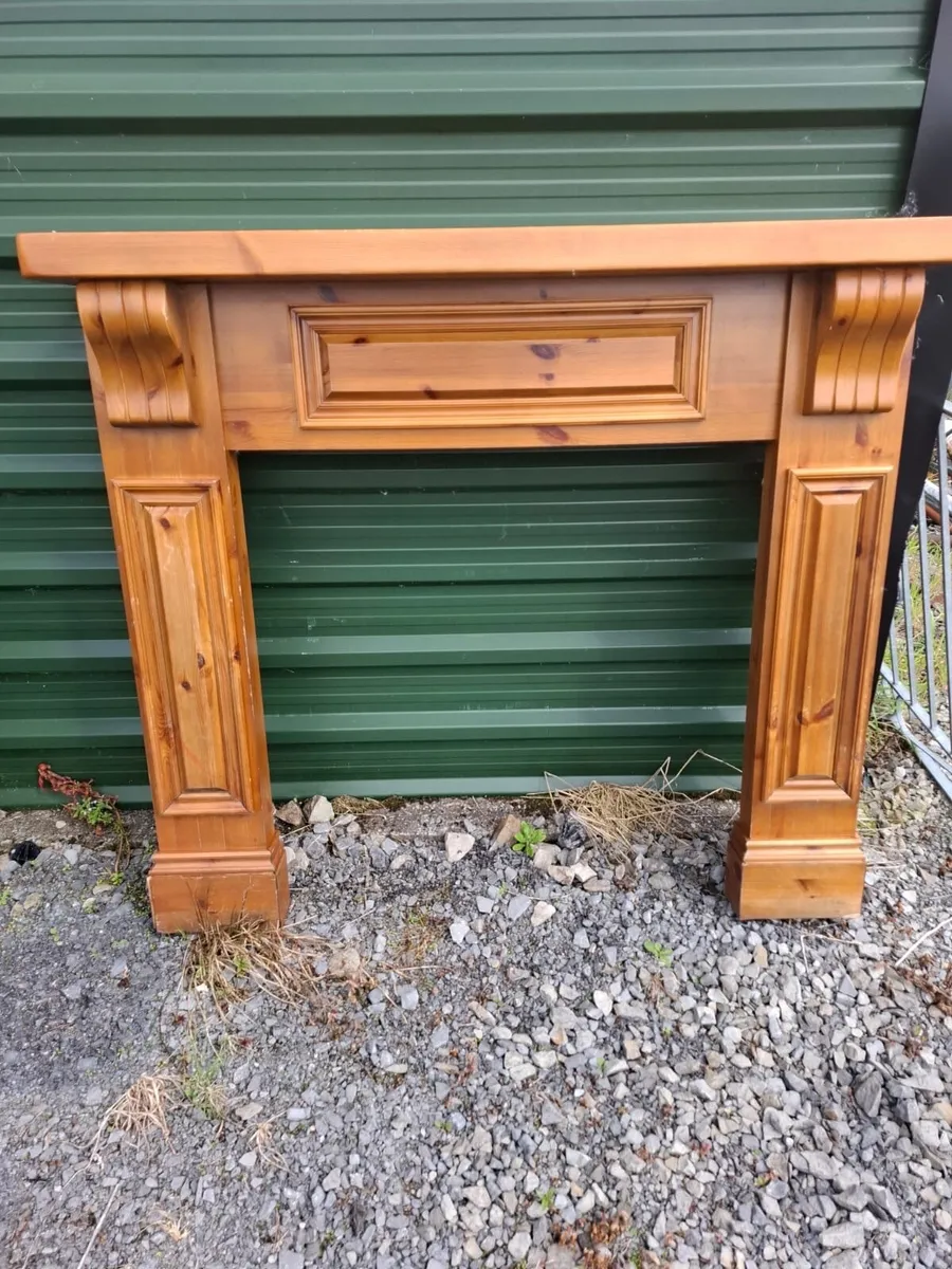 Pine Fireplace Surround