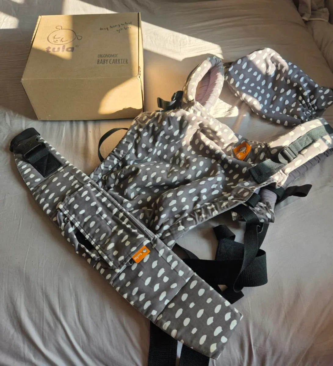 Tula structured baby carrier