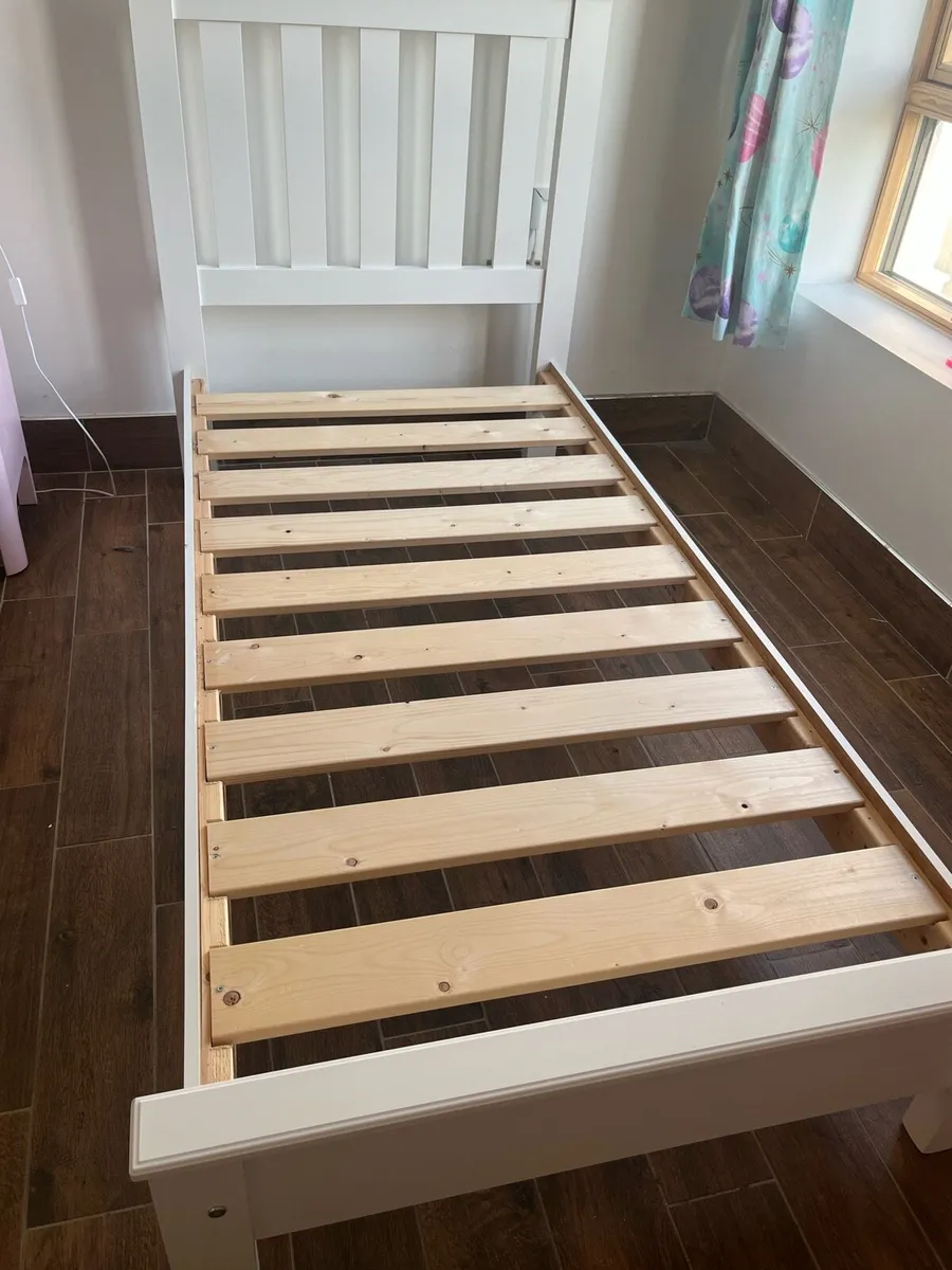 Single Bed - White - Image 3