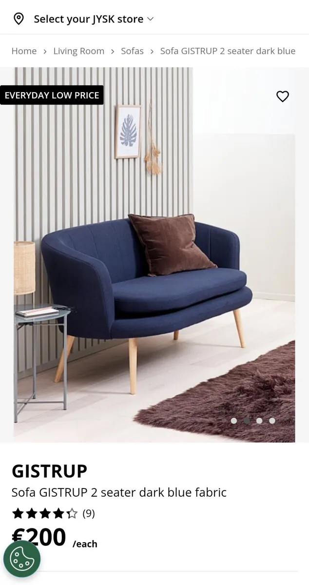 2 Seater Jysk Sofa - Image 4